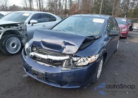 2010 Honda Civic Vp from USA, damaged, VIN 19XFA1F30AE084831